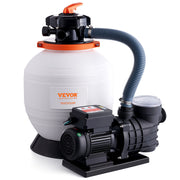 Sand Filter Above Ground with 450W Pool Pump 13,000 L/H Flow 6-Way Valve V952-MGYCSLBYCTFDGH44KV3