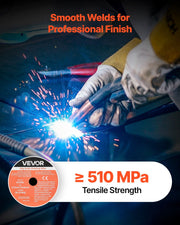 Solid MIG Welding Wire, ER308L 0.8mm 0.9kg, Low Spatter Stainless Steel Welding Wire with High Feedability V952-MIGHSSXHSER3VRU7P001V0