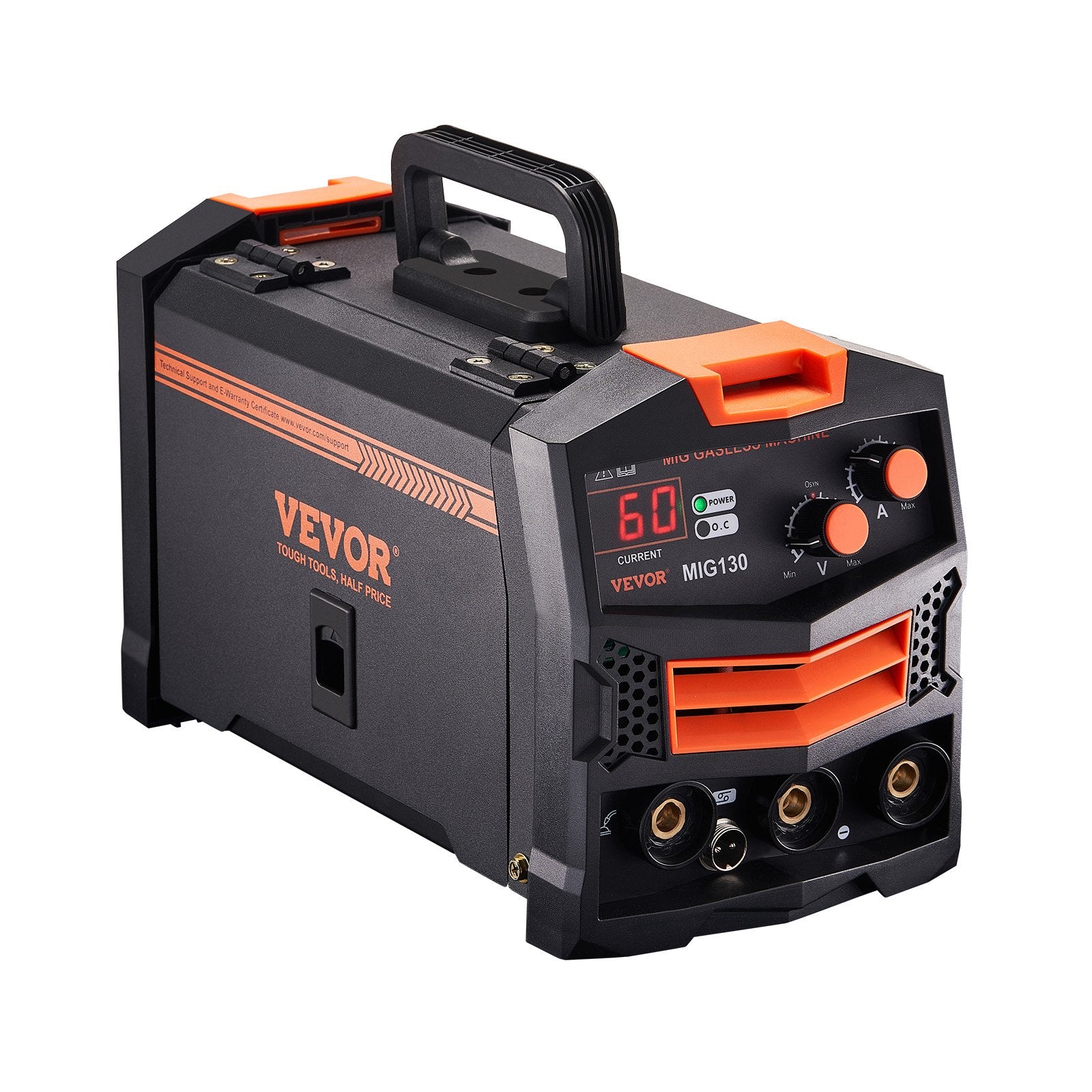 MIG Welder 130Amp Gasless Flux Core Mig Welding Machine with IGBT Inverter V952-MIGYXHJ1H11326PJNV3