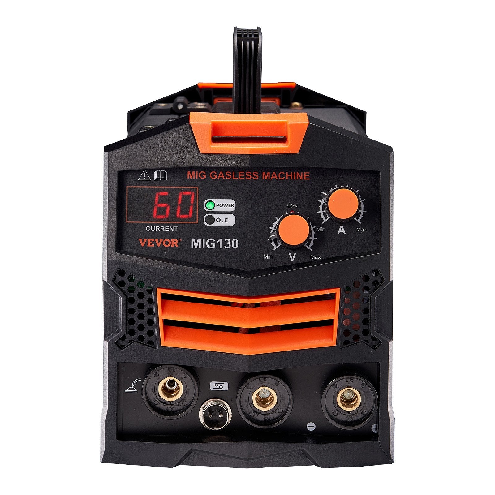 MIG Welder 130Amp Gasless Flux Core Mig Welding Machine with IGBT Inverter V952-MIGYXHJ1H11326PJNV3