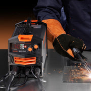 MIG Welder, 130A Synergic Mig Welding Machine, 2-in-1 Gas MIG/Gasless Flux Core MIG Multi-Process Welder V952-MIGYXHJ2H113A5ZGSV3