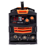 MIG Welder, 130A Synergic Mig Welding Machine, 2-in-1 Gas MIG/Gasless Flux Core MIG Multi-Process Welder V952-MIGYXHJ2H113A5ZGSV3