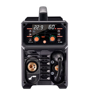 Pro MIG Welder, 250Amp Pluse Mig Welding Machine, 5-in-1 Synergic Welder Machine MIG Pluse/Gas MIG/Flux Core V952-MIGYXHJ5H125812USV3