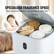 25L Towel Warmer Bucket with LED Screen Bottom Heating Columns Timer White V952-MJJRTBS25LLEJ4BY2V3