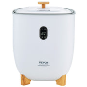25L Towel Warmer Bucket with LED Screen Bottom Heating Columns Timer White V952-MJJRTBS25LLEJ4BY2V3