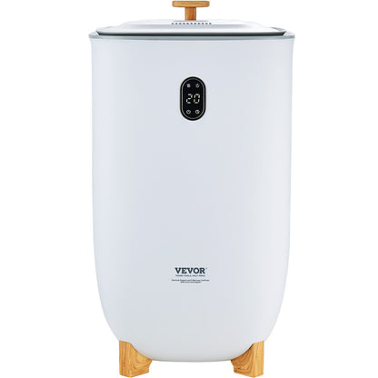 35L Large Towel Warmer Bucket with LED Screen Drying Fuction & Timer White V952-MJJRTBS35LLE62PLTV3