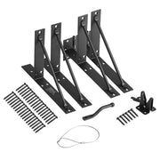 Gate Corner Brace Bracket, Anti Sag Gate Frame Hardware Kit, Gate Frame Brace Bracket with Latch Lock, Latch V952-MKZJXXKTZX1J7PBVNV0