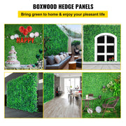 Artificial Boxwood Panels, 14 PCS50.8x50.8cmBoxwood Hedge Wall Panels, PE Artificial Grass Backdrop Wall 4 cm V952-ML202014PC400CM1WV0