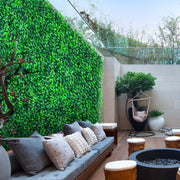 Artificial Boxwood Panels, 14 PCS50.8x50.8cmBoxwood Hedge Wall Panels, PE Artificial Grass Backdrop Wall 4 cm V952-ML202014PC400CM1WV0