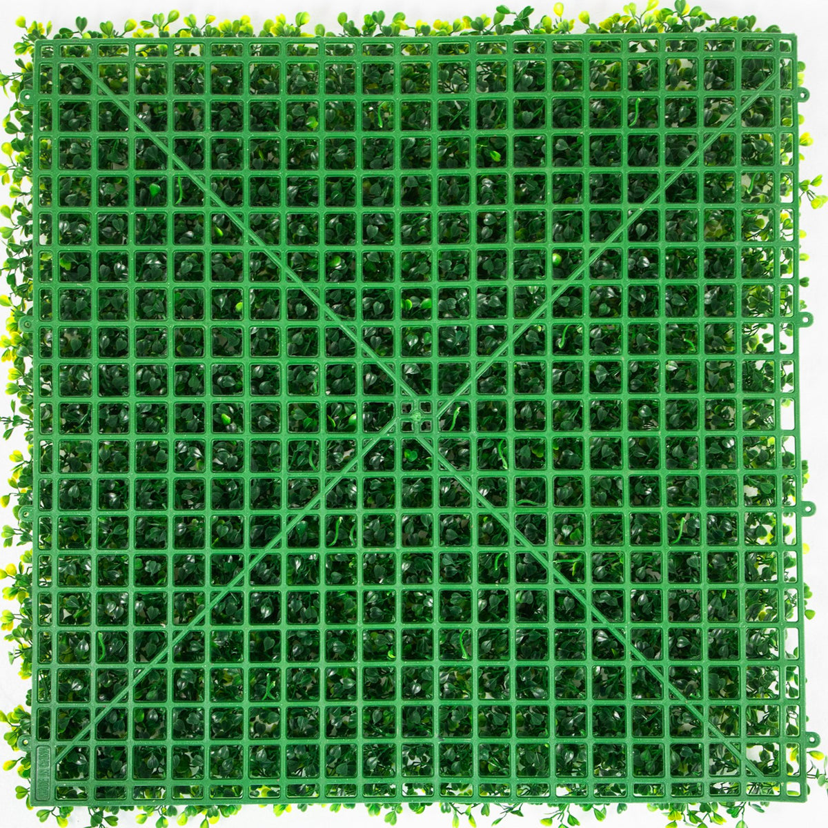 Artificial Boxwood Panels, 20 PCS 20""x20"" Boxwood Hedge Wall Panels, PE Artificial Grass Backdrop Wall V952-ML202020PC400OWRLV0