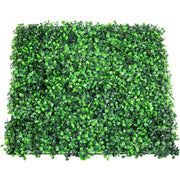 Artificial Boxwood Panel UV 12pcs Boxwood Hedge Wall Panels Artificial Grass Backdrop Wall 20X20" 4cm Green V952-MLCZWQ12PC20X2001V0