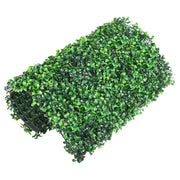 Artificial Boxwood Panel UV 12pcs Boxwood Hedge Wall Panels Artificial Grass Backdrop Wall 20X20" 4cm Green V952-MLCZWQ12PC20X2001V0
