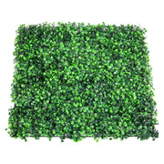 Artificial Boxwood Panel UV 12pcs Boxwood Hedge Wall Panels Artificial Grass Backdrop Wall 20X20" 4cm Green V952-MLCZWQ12PC20X2001V0