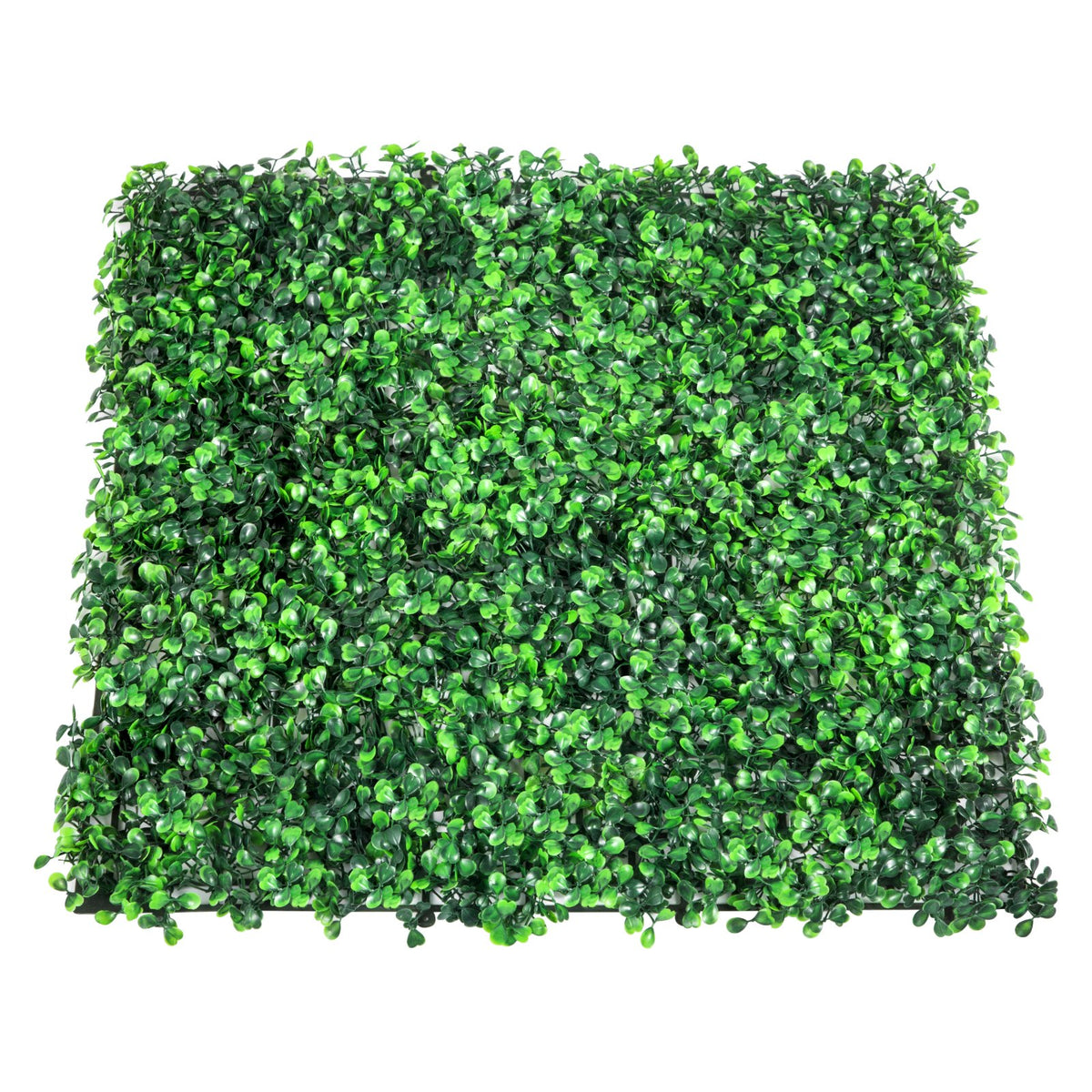 Artificial Boxwood Panel UV 12pcs Boxwood Hedge Wall Panels Artificial Grass Backdrop Wall 20X20" 4cm Green V952-MLCZWQ12PC20X2001V0