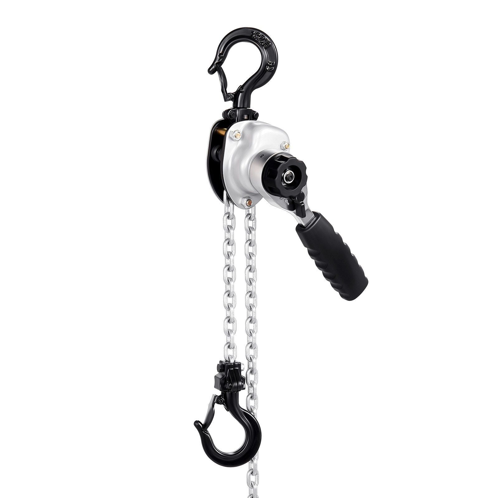 Manual Lever Chain Hoist, 1/2T 500KG Capacity Heavy Duty Come Along, 6M Lift G80 Alloy Steel Chain With Dual V952-MNKSBHLHL12T4FWVW001V0