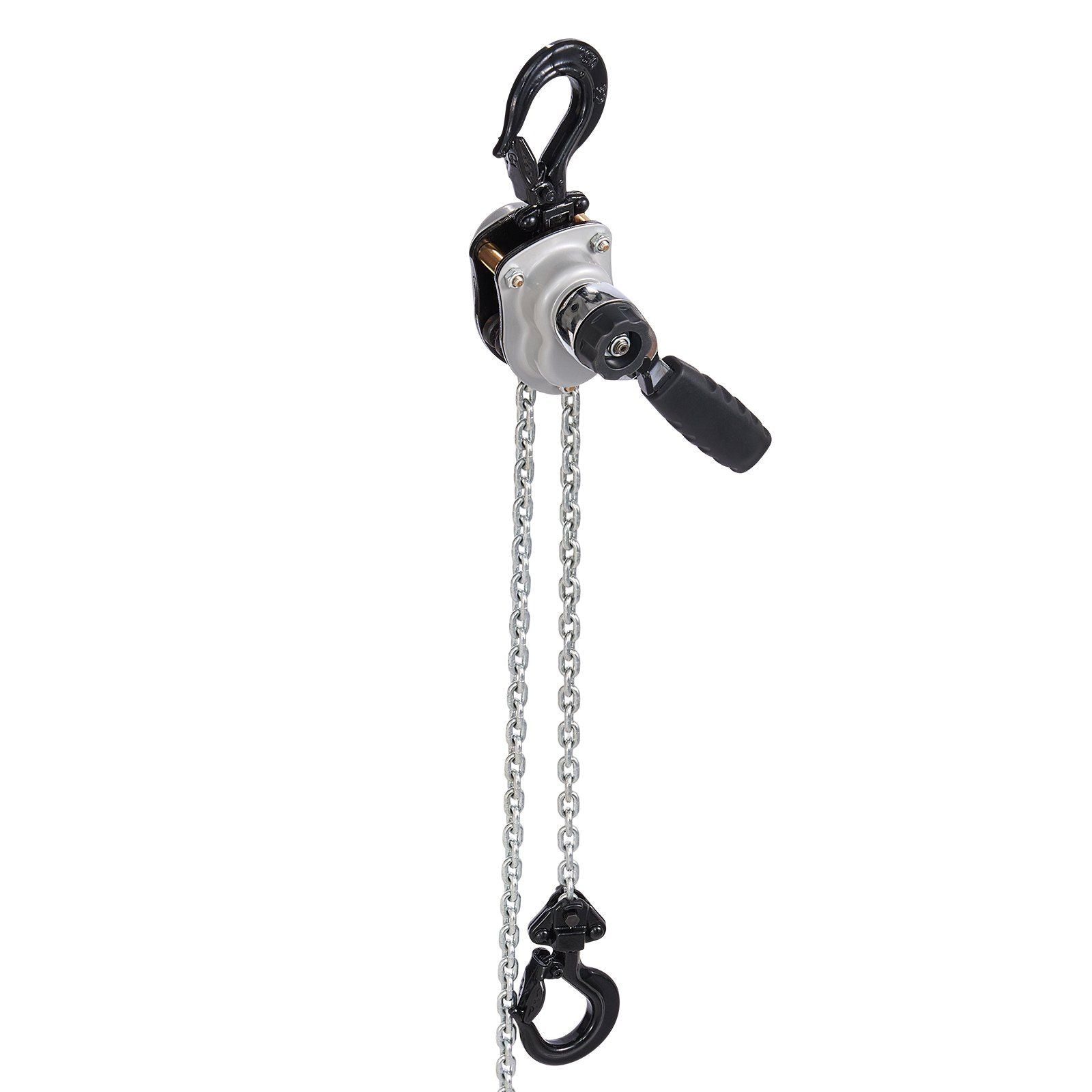 Manual Lever Chain Hoist, 1/4T 250KG Capacity Heavy Duty Come Along, 1.5M Lift G80 Alloy Steel Chain With V952-MNKSBHLHL14T5QFC1001V0