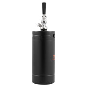 Beer Growler Tap System, 4L Mini Keg, 304 Stainless Steel Pressurized Beer Growler, Keg Growler with Pressure V952-MNPJTHSY128OZBCJQV0