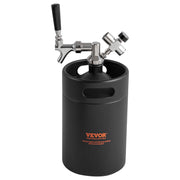 Beer Growler Tap System, 5L Mini Keg, 304 Stainless Steel Pressurized Beer Growler, Keg Growler with Pressure V952-MNPJTHSY170OZOM8VV0