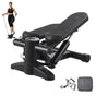 Stair Stepper, Mini Stepper for Exercise at Home, Hydraulic Fitness Stepper with Resistance Bands, Full Body V952-MNTBJWSBBSSX4567IV9