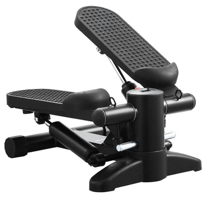 Stair Stepper, Mini Stepper for Exercise at Home, Hydraulic Fitness Stepper with Resistance Bands, Full Body V952-MNTBJWSBBSSX4567IV9