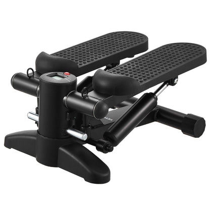 Stair Stepper, Mini Stepper for Exercise at Home, Hydraulic Fitness Stepper with Resistance Bands, Full Body V952-MNTBJWSBBSSX4567IV9