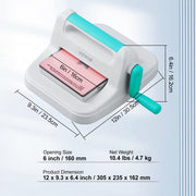 Manual Die Cutting Embossing Machine 6" Opening For Art Craft Scrapbooking V952-MQJSD6FTS94NQZ89KV0
