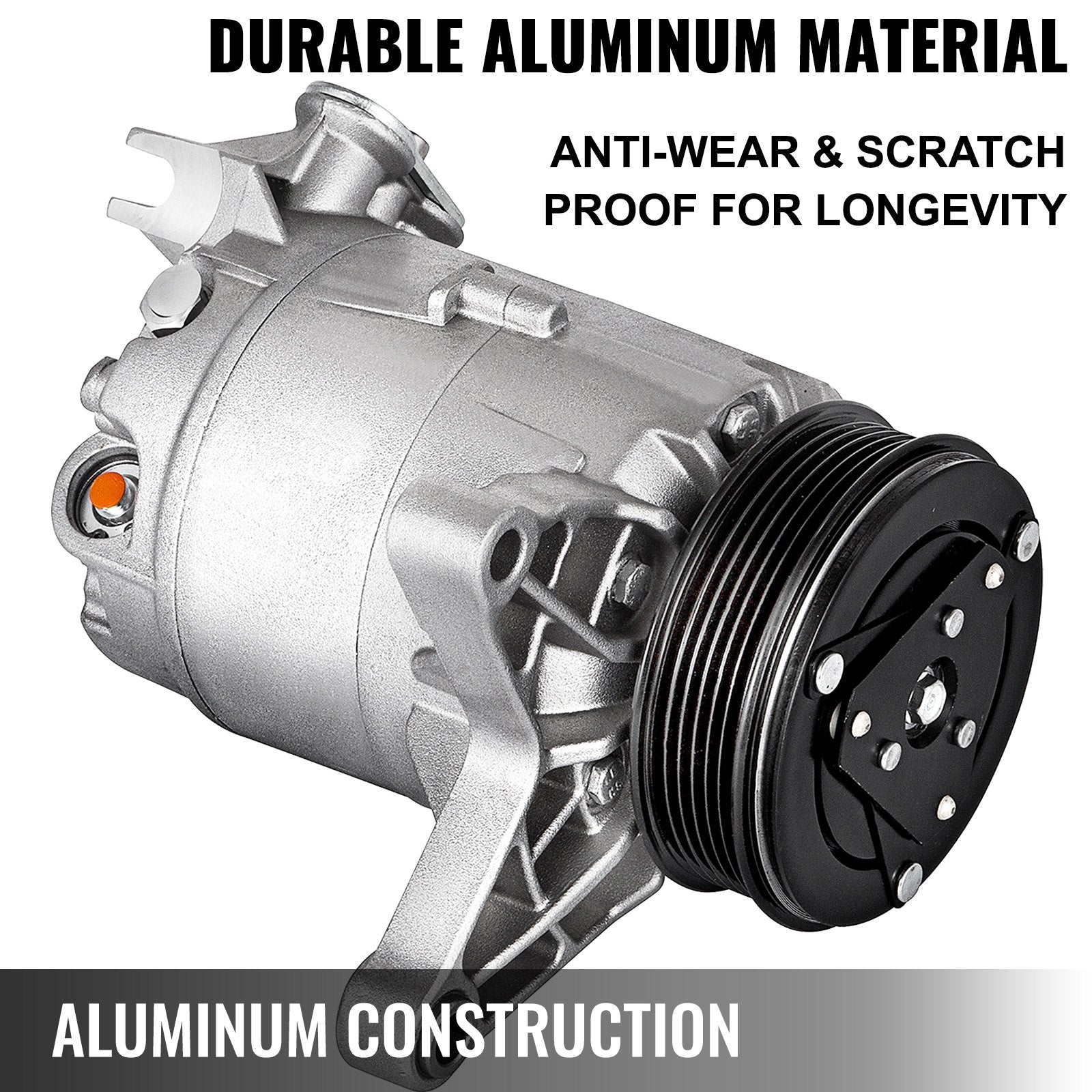 A/C Compressor with Clutch Fit For 2006-2011 Chevrolet Impala / Monte Carlo / Malibu / Pontiac G6 3.5L 3.9L V952-MRBQCKTYSJ0000001O2