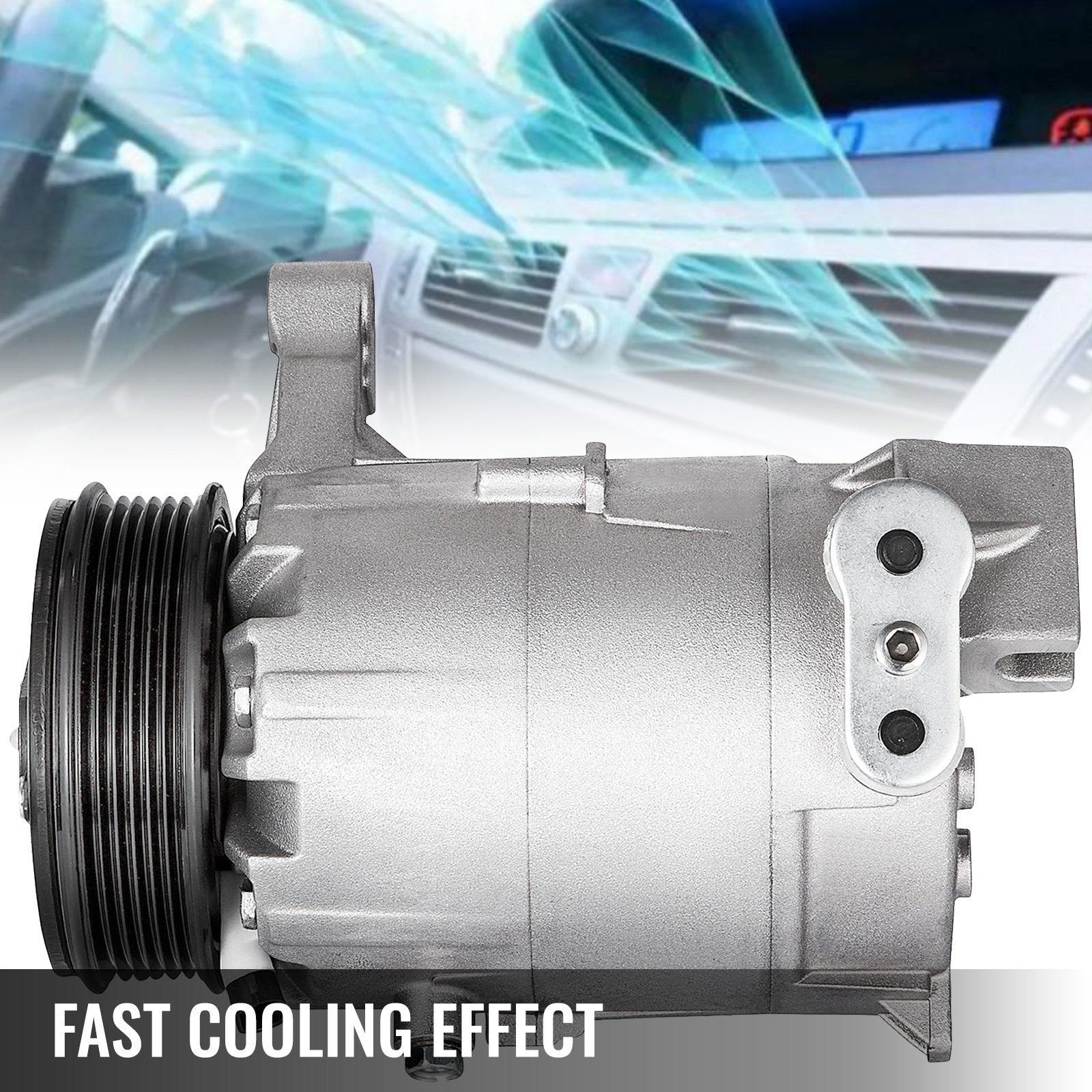 A/C Compressor with Clutch Fit For 2006-2011 Chevrolet Impala / Monte Carlo / Malibu / Pontiac G6 3.5L 3.9L V952-MRBQCKTYSJ0000001O2