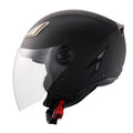 3/4-Face Motorcycle Helmet Motocross Helmet with Bluetooth Communication V952-MTC34KOZBLMHWFVY2V0