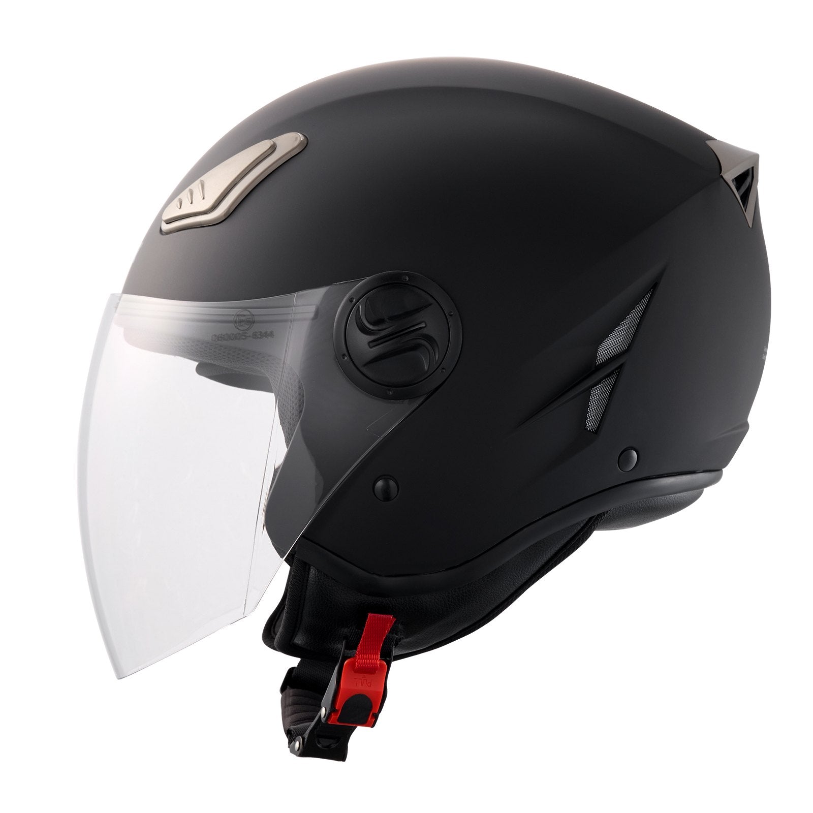 3/4-Face Motorcycle Helmet Motocross Helmet with Bluetooth Communication V952-MTC34KOZBLMHWFVY2V0