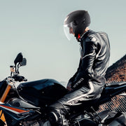 3/4-Face Motorcycle Helmet Motocross Helmet with Bluetooth Communication V952-MTC34KOZBLMHWFVY2V0
