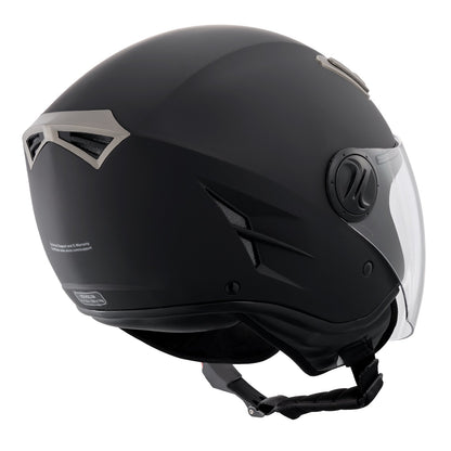3/4-Face Motorcycle Helmet Motocross Helmet with Bluetooth Communication V952-MTC34KOZBLMHWFVY2V0