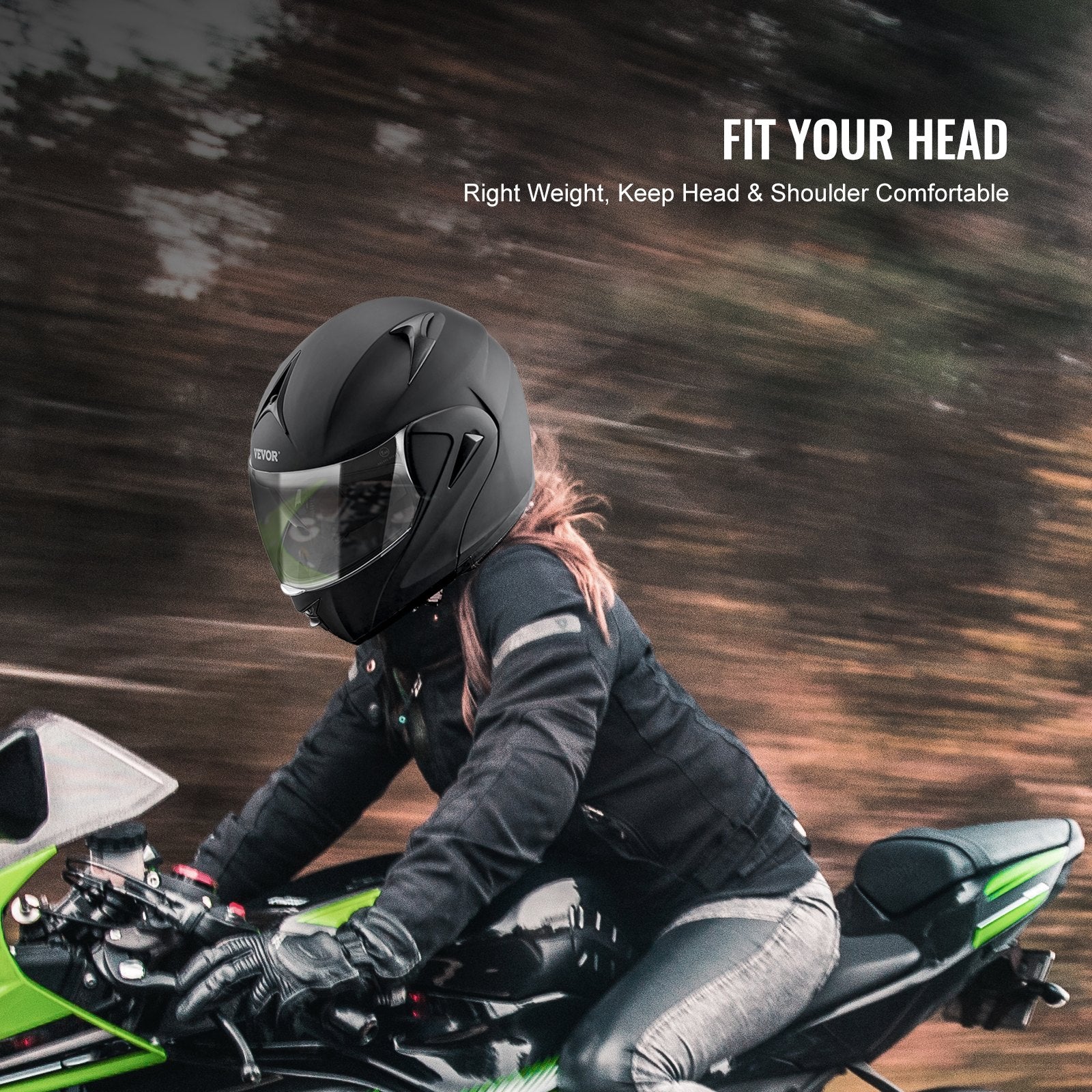 Unmasked Motorcycle Helmet Motocross Helmet with Bluetooth Communication V952-MTCJMKOZBSMHO4CK7V0