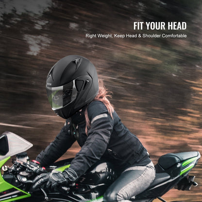 Unmasked Motorcycle Helmet Motocross Helmet with Bluetooth Communication V952-MTCJMKOZBSMHO4CK7V0