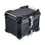 Motorcycle Top Case, Universal Aluminum Alloy Motorbike Tail Box with Leather Lining, 45L Waterproof V952-MTCJSDXHS45LZ7FXBV0