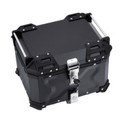 Motorcycle Top Case, Universal Aluminum Alloy Motorbike Tail Box with Leather Lining, 45L Waterproof V952-MTCJSDXHS45LZ7FXBV0