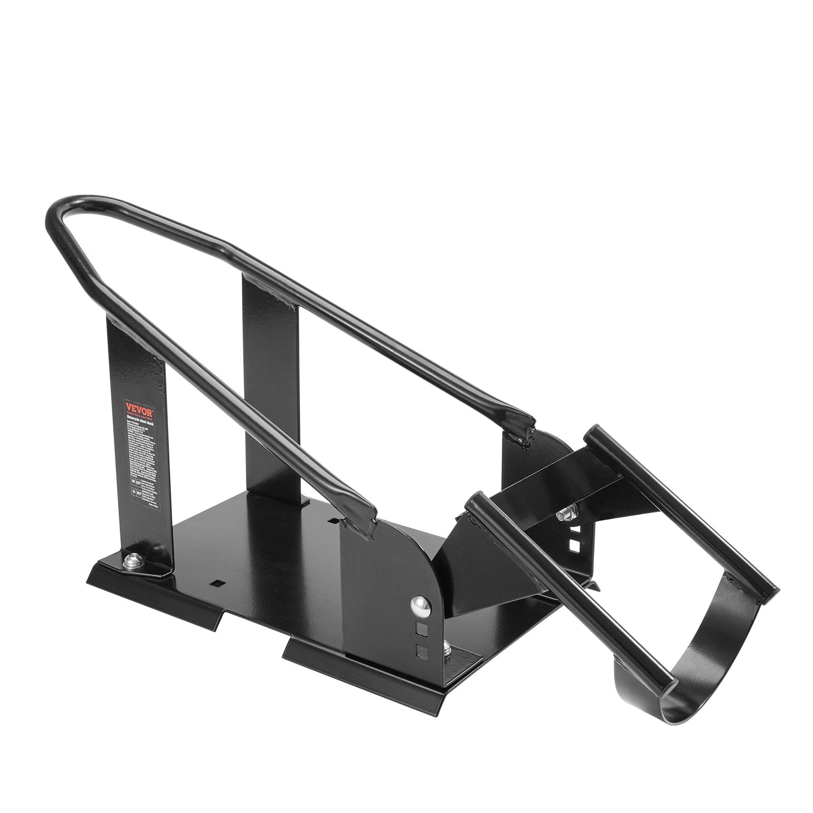 Motorcycle Wheel Chock, 816.5 kg Capacity Wheel Cradle Holder, Heavy-duty Steel Motorcycle Front Wheel Stand V952-MTCLDKCSKDHS3J9BTV0