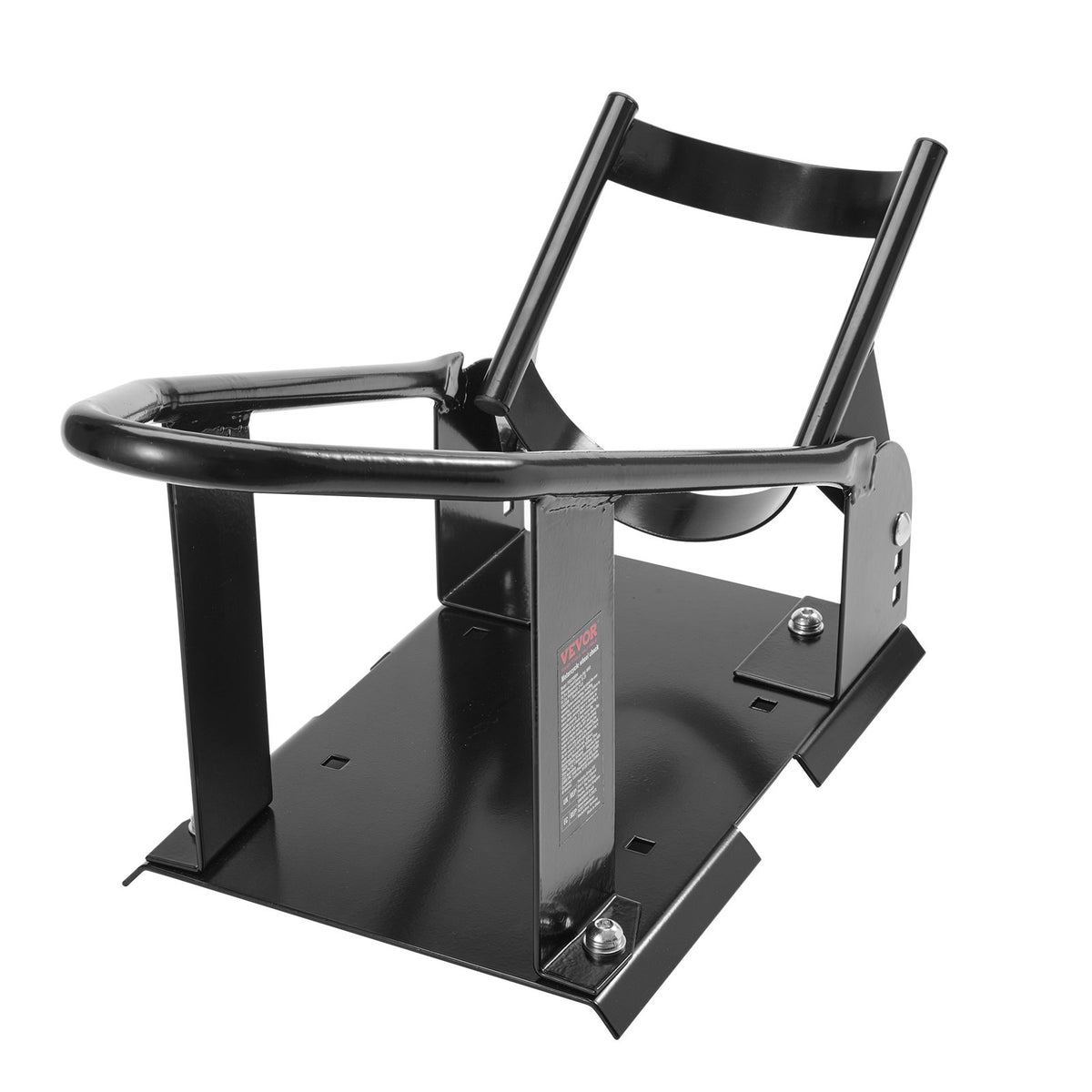 Motorcycle Wheel Chock, 816.5 kg Capacity Wheel Cradle Holder, Heavy-duty Steel Motorcycle Front Wheel Stand V952-MTCLDKCSKDHS3J9BTV0