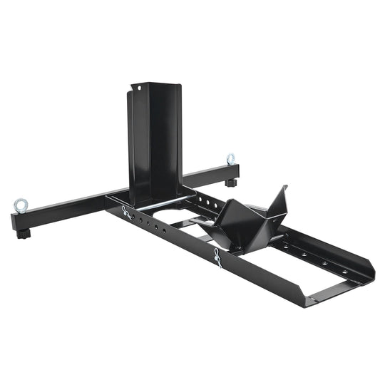 Motorcycle Wheel Chock Upright, 816.5 kg Capacity, Heavy-duty Steel Motorcycle Front Wheel Stand with 6 V952-MTCLDLZSKDHS2OLR1V0