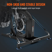 Motorcycle Wheel Chock Upright, 816.5 kg Capacity, Heavy-duty Steel Motorcycle Front Wheel Stand with 6 V952-MTCLDLZSKDHS2OLR1V0