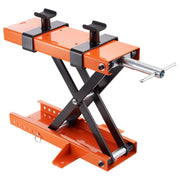 Motorcycle Lift Scissor Jack Stand 1100 Lb with Saddle ATV Lift Dirt Bike V952-MTCSJJCSB1100PWQ4V0