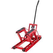 Hydraulic Motorcycle Lift Jack, 680 kg Capacity, ATV Lift Jack Portable Motorcycle Hoist Stand with 4 Wheels, V952-MTCXXSJJ150036NN8001V0