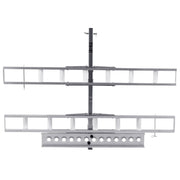 Motorcycle Carrier, 2-Bike 272.15KGS Aluminum Motorcycle Carrier Hitch Mount, Loading Ramp, Scooter Dirt Bike V952-MTCYSJLZ600BGLI5EV0