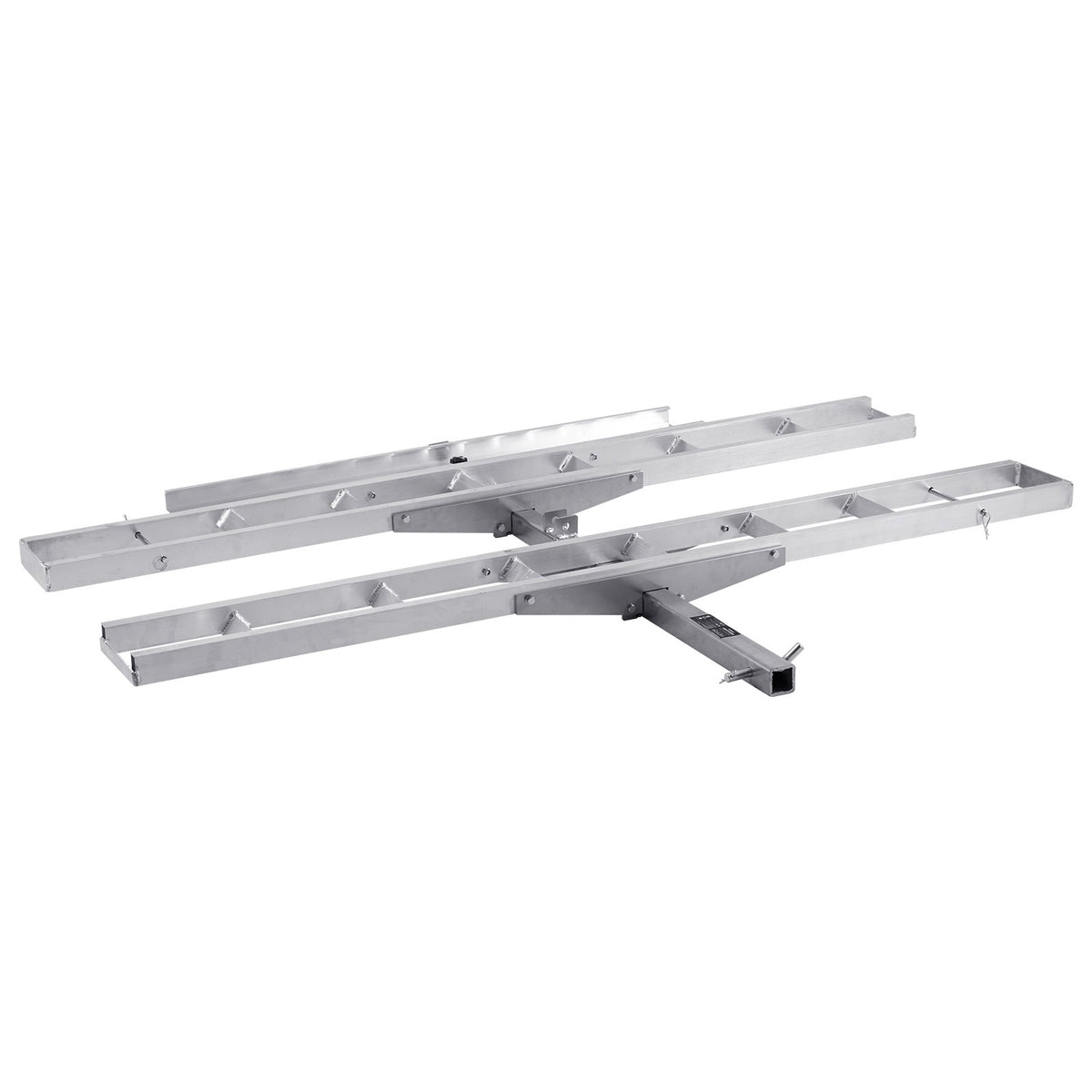Motorcycle Carrier, 2-Bike 272.15KGS Aluminum Motorcycle Carrier Hitch Mount, Loading Ramp, Scooter Dirt Bike V952-MTCYSJLZ600BGLI5EV0