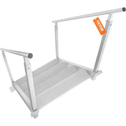 Dock Ladder 4 Step, Dock Stairs 30''-38'' Adjustable Height, 227 kgs Load Capacity, Aluminum Pontoon Boat V952-MTFSTWJFHXJD56RPMV0