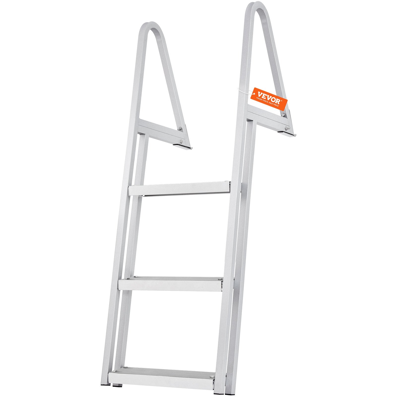 Dock Ladder, Removable 3 Steps, 159 kg Load Capacity, Aluminum Alloy Pontoon Boat Ladder with 101.6 mm Wide V952-MTXTCXSJFHXJDFX4BV0