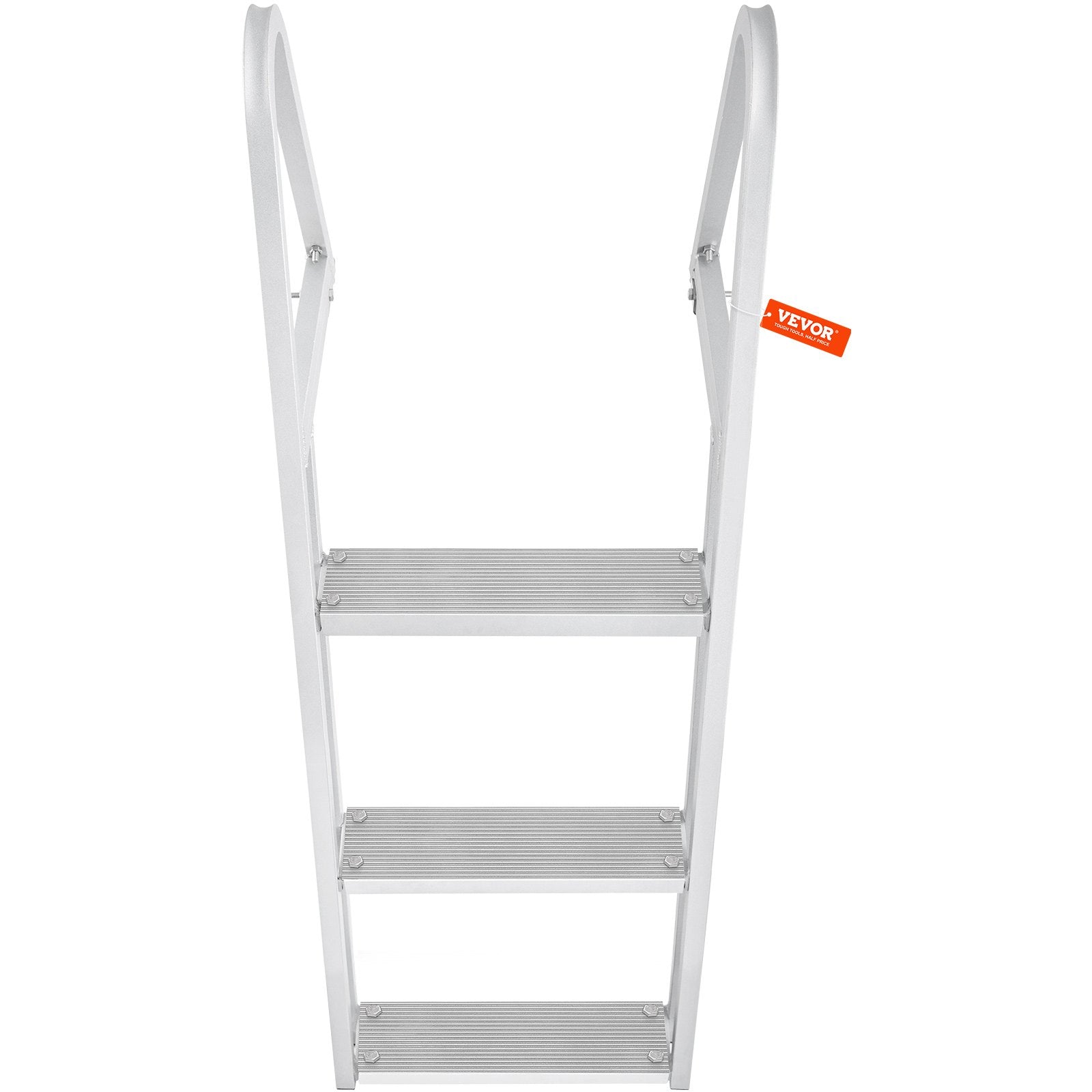 Dock Ladder, Removable 3 Steps, 159 kg Load Capacity, Aluminum Alloy Pontoon Boat Ladder with 101.6 mm Wide V952-MTXTCXSJFHXJDFX4BV0