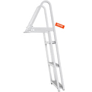 Dock Ladder, Removable 3 Steps, 159 kg Load Capacity, Aluminum Alloy Pontoon Boat Ladder with 101.6 mm Wide V952-MTXTCXSJFHXJDFX4BV0