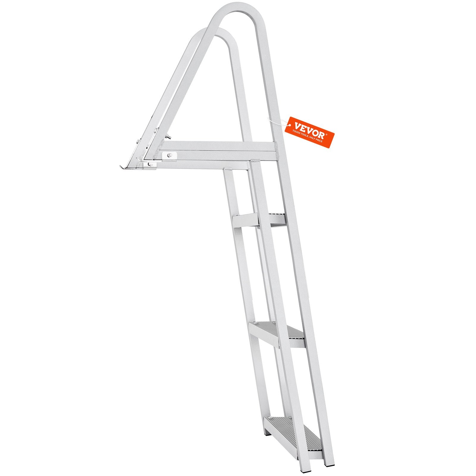 Dock Ladder, Removable 3 Steps, 159 kg Load Capacity, Aluminum Alloy Pontoon Boat Ladder with 101.6 mm Wide V952-MTXTCXSJFHXJDFX4BV0