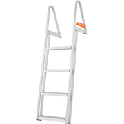 Dock Ladder, Removable 4 Steps, 350 lbs Load Capacity, Aluminum Alloy Pontoon Boat Ladder with 4'' Wide Step V952-MTXTCXSJFHXJDMGF9V0